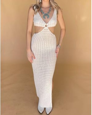 Beige Botany Soak Up The Sun Maxi Dress - Natural