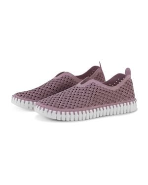 Ilse Jacobsen Perforated Tennis Shoes - Purple