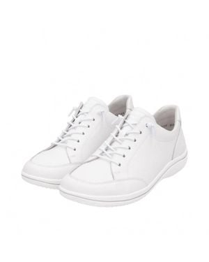 Remonte Louann Leather Sneakers - White