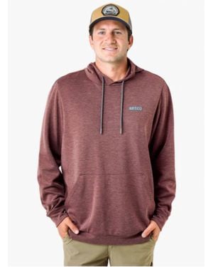 AFTCO Graylight Hoodie - Purple