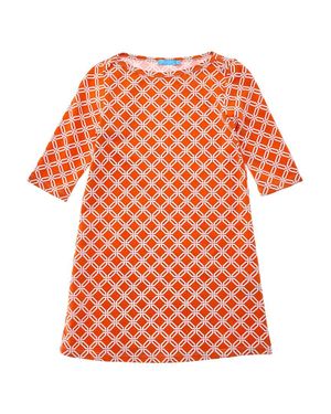 J.McLaughlin J. Mclaughlin Courtyard Square Mari Dress - Orange