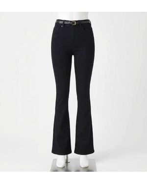 Spanx Flare Denim Jeans - Black