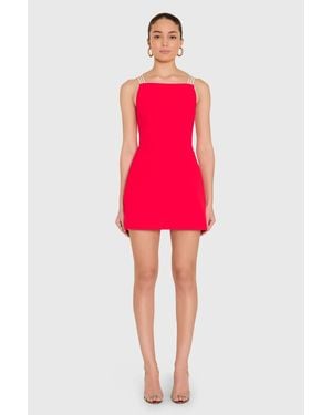 Amanda Uprichard Scout Romper - Red