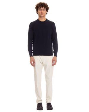 Colombo Casual Knit Sweater For Him - Blue