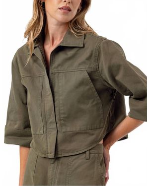 Sundays Anora Boxy Jacket - Green