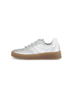 Gabor Flat Sneaker - White