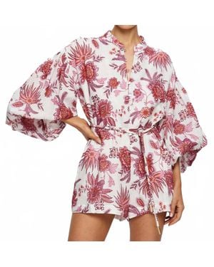 Kivari Bailey Playsuit - Red