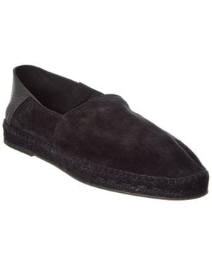 Officine Generale Officine Generale Cecil Suede Espadrille - Black
