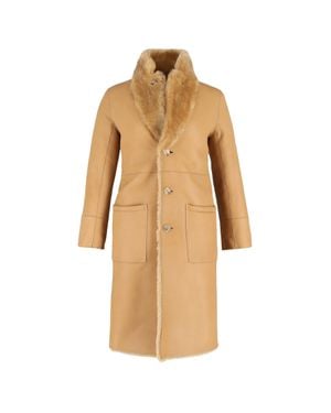 JOSEPH Brittany Reversible Coat - Natural
