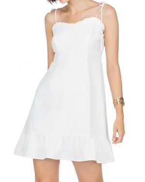 J joy Bustier Dress - White