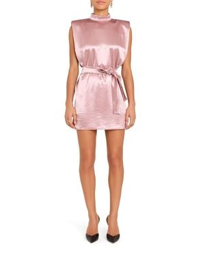 Amanda Uprichard Cleary Mini Dress - Pink