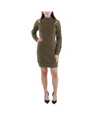 BCBGeneration Cut-Out Knit Sweaterdress - Green