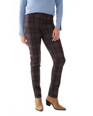 Fdj Pull-On Slim Leg Pants - Black