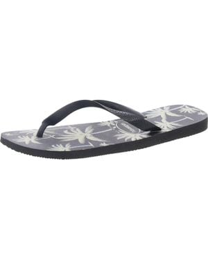 Havaianas Thong Flat Thong Sandals - Blue