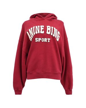 Anine Bing Alec Hoodie - Red