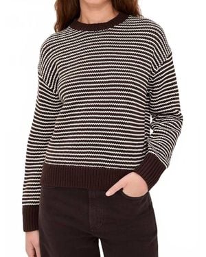 Pistola Aura Crewneck Sweater - Black