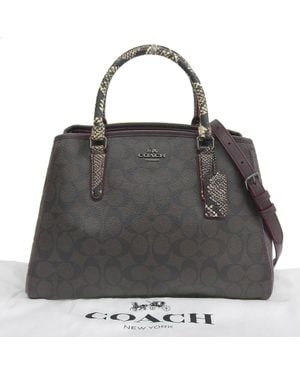 COACH Signature 2Way Bag - Black