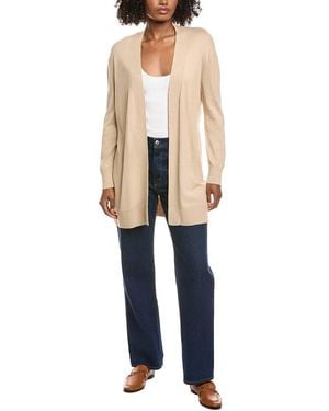 Hannah Rose Relaxed Cashmere-Blend Duster - Natural