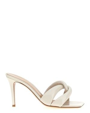 Gianvito Rossi 'Amour' Mules - Metallic
