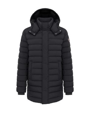 Colmar Crinkle Quilted Down Jacket - Blue