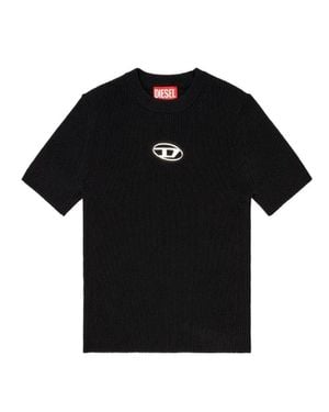 DIESEL M-Valari Ss Jersey - Black
