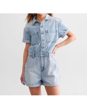 Hidden Jeans Dylan Denim Romper - Blue