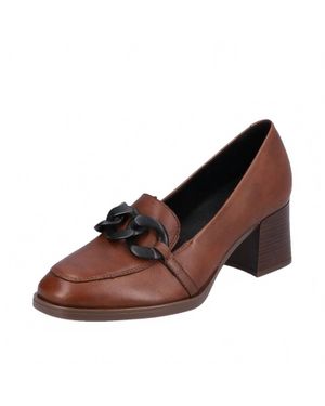 Remonte Heel Loafer - Brown