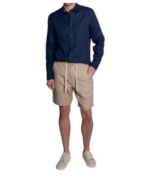 Vince Lightweight Hemp Shorts - Blue