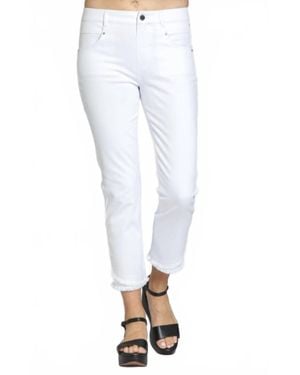 Apny Crop Jean - White