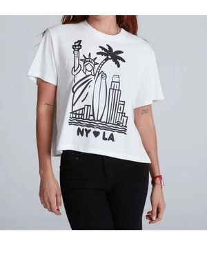 ASKK NY Shrunken Short Sleeve Boy Tee - White