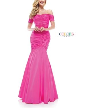 Colors Dress Gown - Pink
