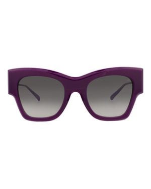 Philipp Plein Cat Eye-Frame Acetate Sunglasses - Purple