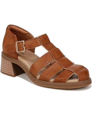 Dr. Scholls Rate Up Day Faux Leather Boat Shoes - Brown