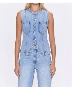 Pistola Gia Denim Vest - Blue