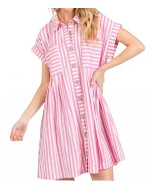 Sewn and Seen Vivian Dress - Pink