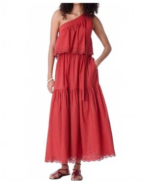 Vanessa Bruno Cora Midi Dress - Red
