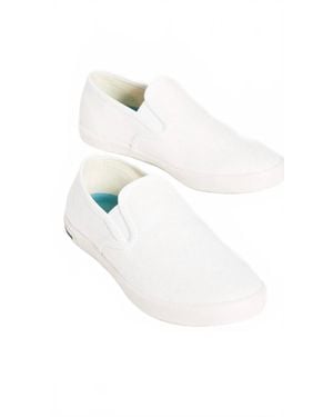 Seavees Baja Slip On Standard Shoes - White
