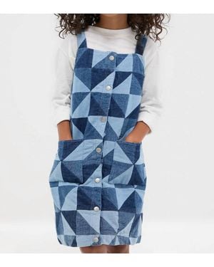 Sea Girl's Deniz Denim Dress - Blue