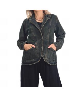 Cynthia Ashby Oscar Denim Jacket - Black