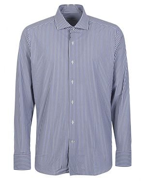 Sonrisa Striped Shirt - Blue