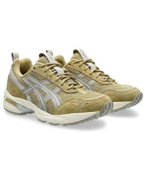 Asics Gel-1090V2 1202A480-250 Sneaker Khaki Sportstyle Shoes Dwa2287 - Metallic