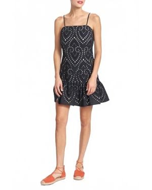 Corey Lynn Calter Lita Spaghetti Strap Mini Dress - Black