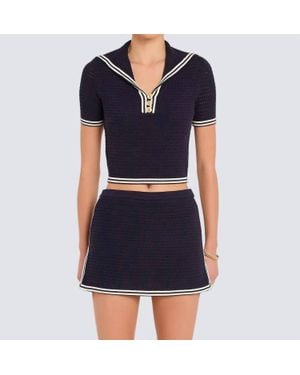 Amanda Uprichard Moniqus Skort - Blue