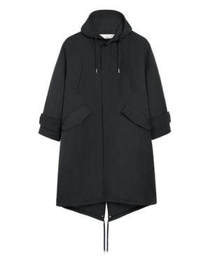 Ami Paris Padded Anthracite Jacket - Black