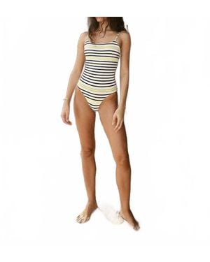 lemlem Elene One Piece Swimsuit - White