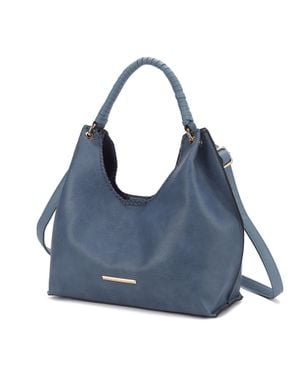 MKF Gara Versatile Shoulder Handbag By Mia K - Blue