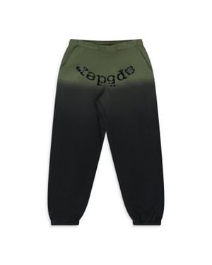 Sp5der Og Web Ombre Sweatpant - Green