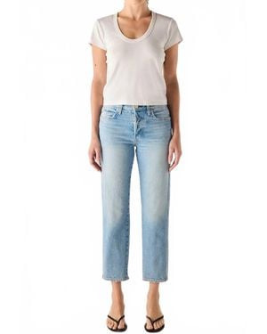 AMO 90S-Inspired Slim Fit Jeans - Blue