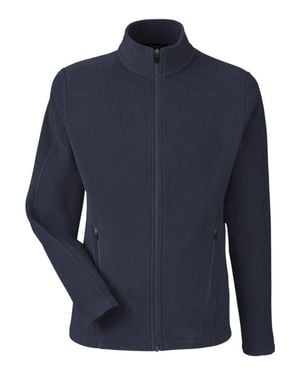 Devon & Jones Crownlux Performance Fleece Full-Zip Jacket - Blue