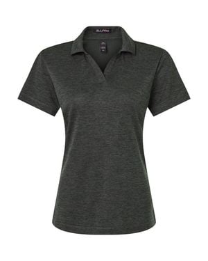 AllPro Performance Mlange Polo - Black